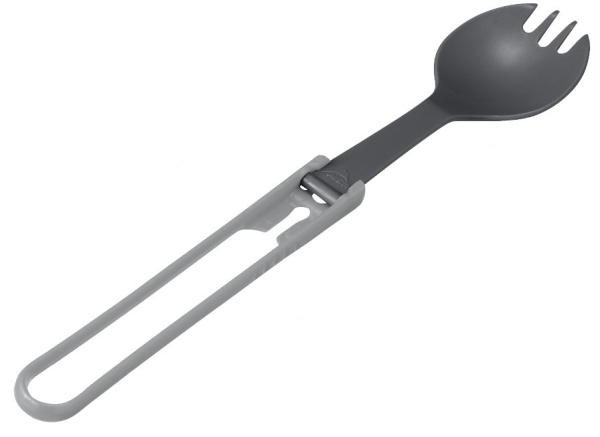 Ловилка Folding Spork (пластик; цветная)